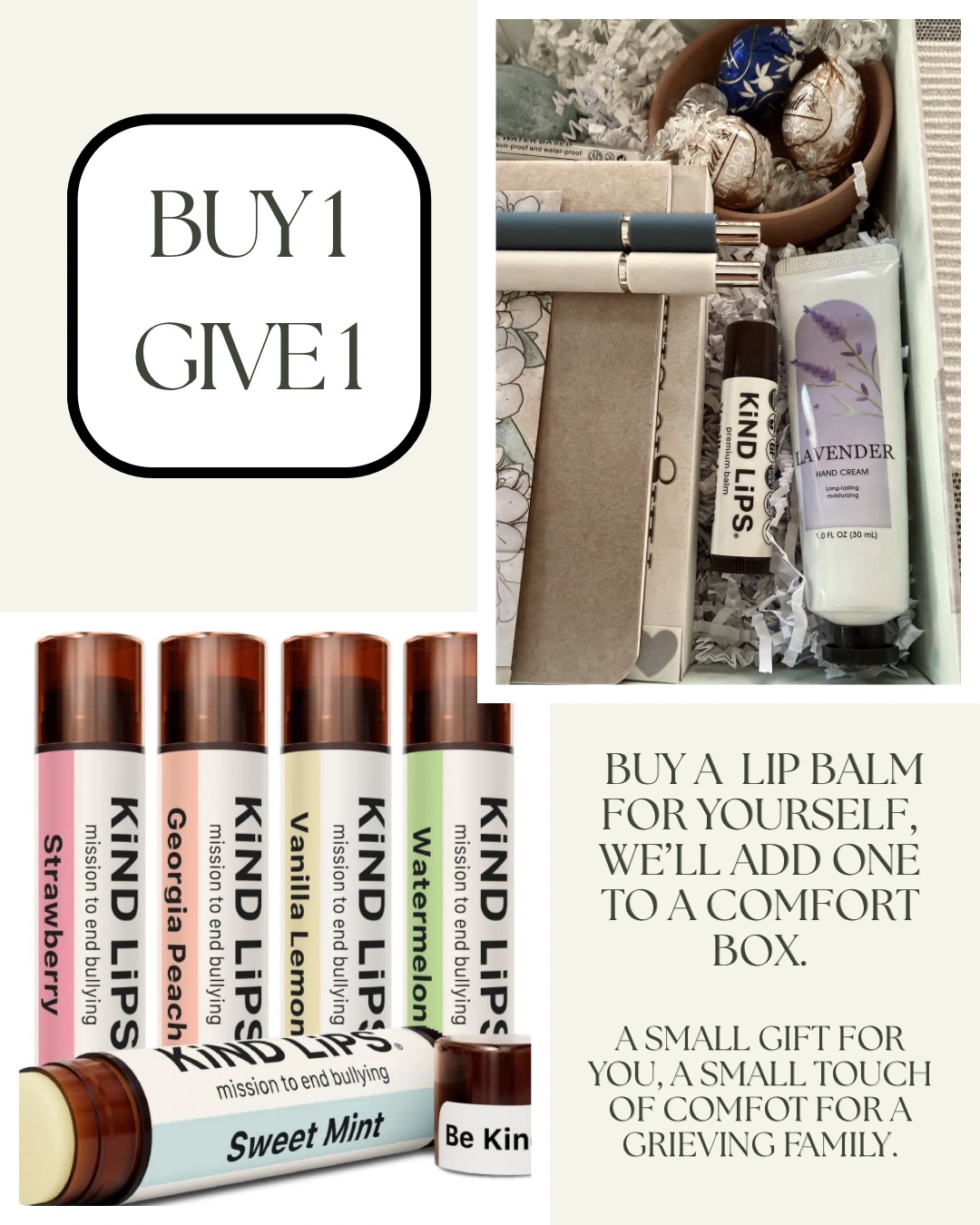 Kind Lips Buy1 Give1 — comfort box